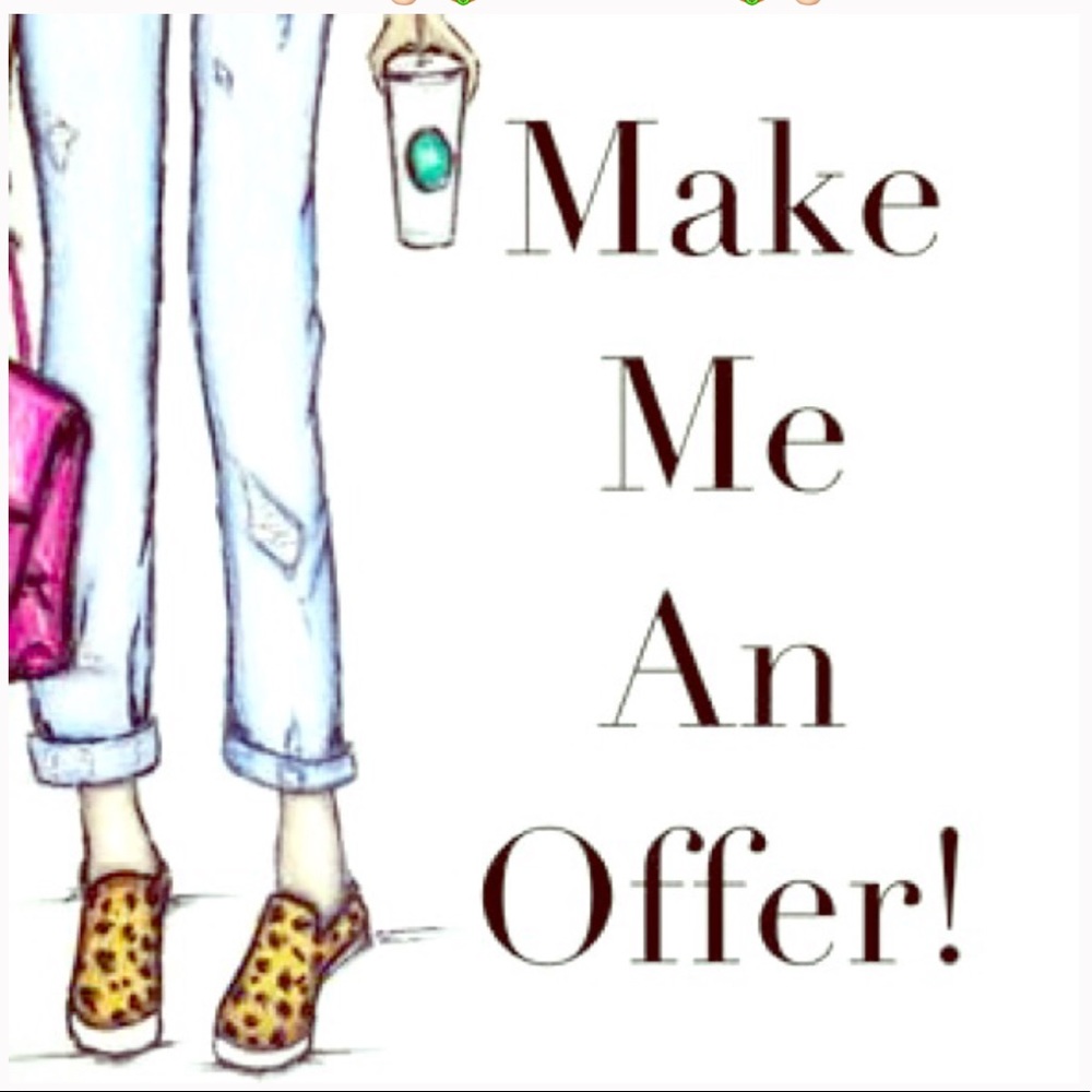 Like the item but not the price? Make me an offer!